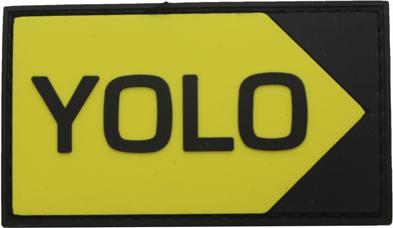 Actual product image Pitchfork YOLO Patch