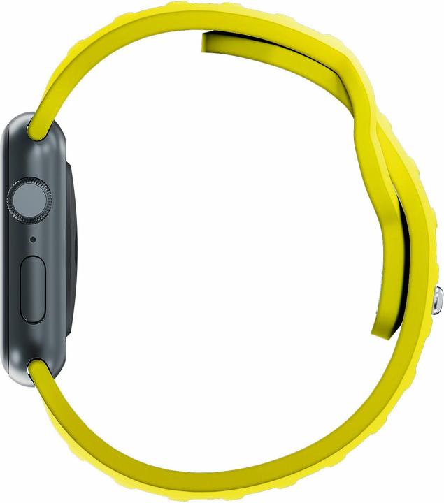 Produktbild 3MK Silicone Watch Strap żółty/yellow dla Apple Watch 38/40/41mm (Edelstahl, Silicone)