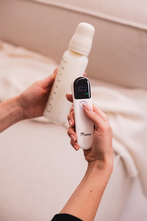 Productafbeelding Momini LittleCare contactloze infrarood koortsthermometer (Contactloos)