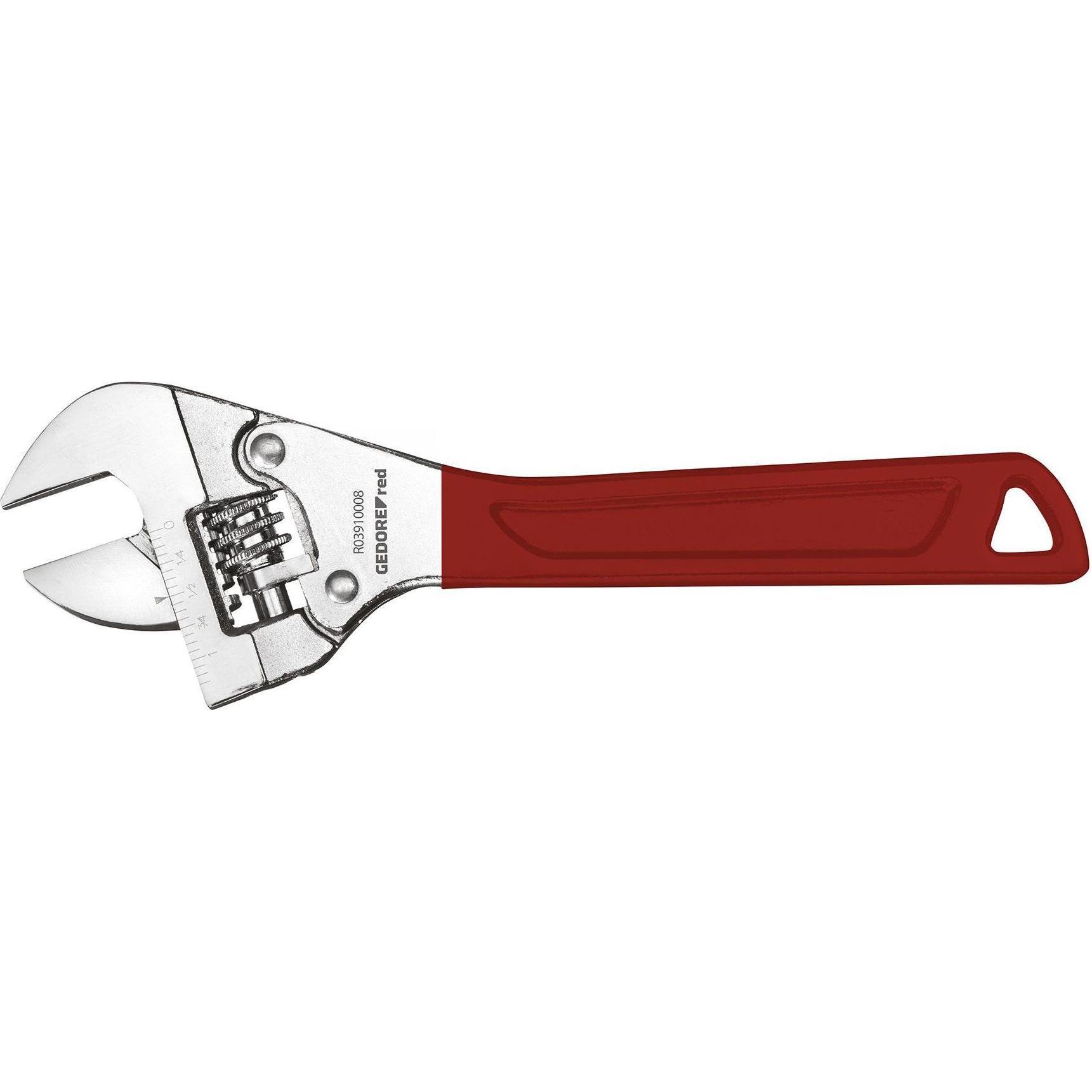 Gedore Red, Schraubenschlüssel, red R03910008 Rollgabelschlüssel mit Ratsche W.30 mm 205 mm (30 mm)