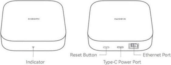 Actual product image Xiaomi Smart Home Hub 2