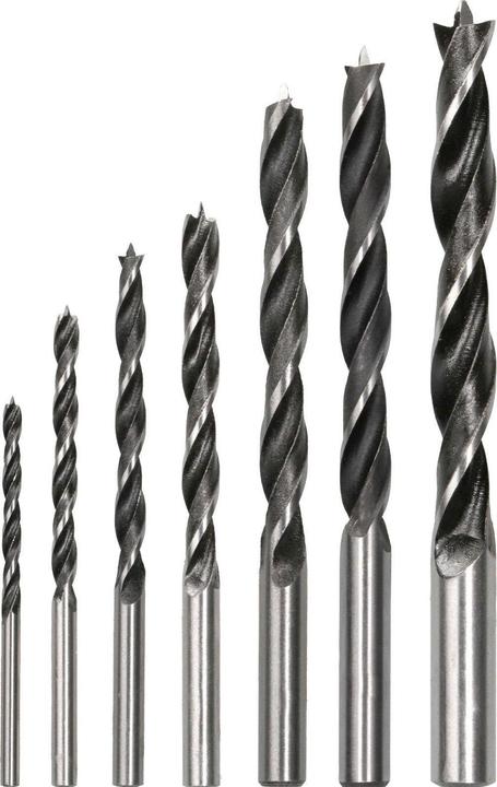 Produktbild Bosch Professional Zubehör PRO Wood Holzspiralbohrer-Set. 7-tlg. (8 mm, 10 mm, 4 mm, 3 mm, 5 mm, 6 mm, 7 mm)