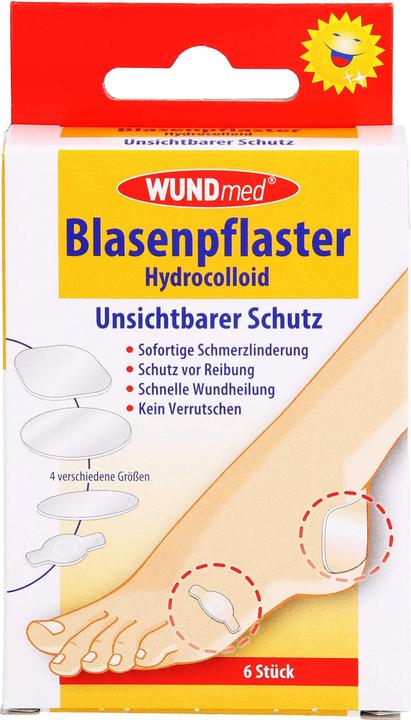 Produktbild Axisis Blasenpflaster Transp 4 Gr (6x)