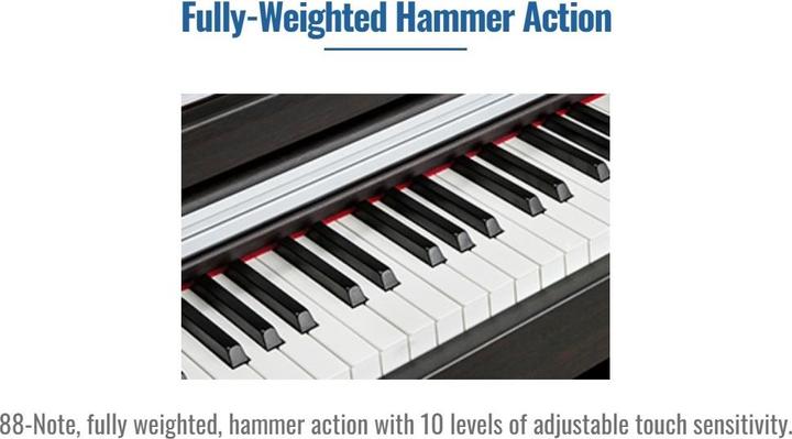 Produktbild Kurzweil M120 - Rosewood PVC (88 Tasten)