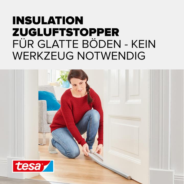 Produktbild tesa tesamoll Türbodendoppeldichtung, Türdichtung für glatte Böden