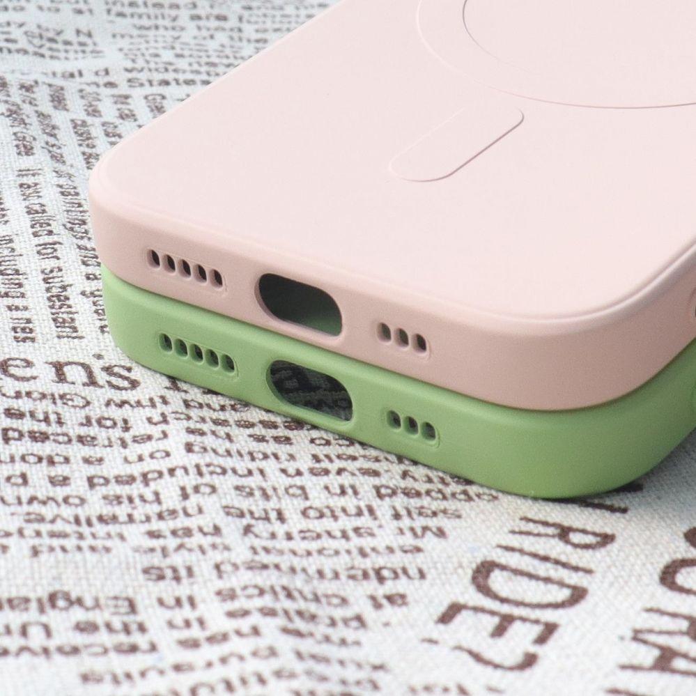 Thumbnail - Hurtel MagSafe Compatible Silicone Case for iPhone 15 Pro Silicone Case - Purple (Apple iPhone 15 Pro), Smartphone Hülle...