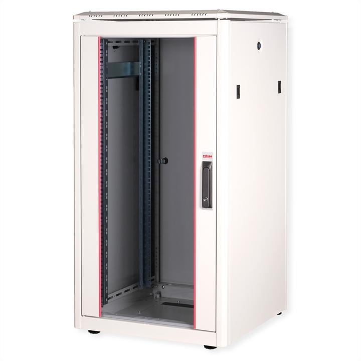 Actual product image Roline 19-inch network cabinet Pro 22 U (22 RU, 19 inch rack)