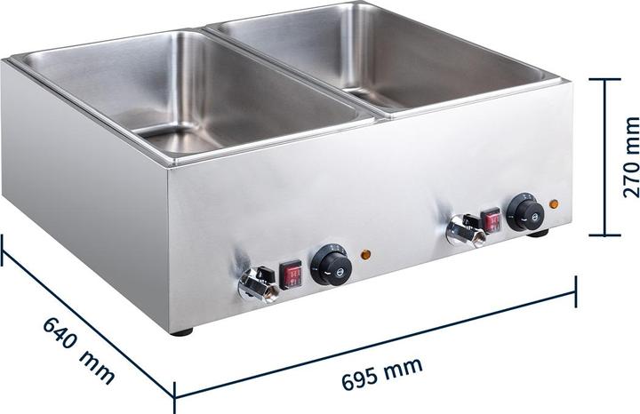 Actual product image Gastro Hero Bain-Marie Eco /