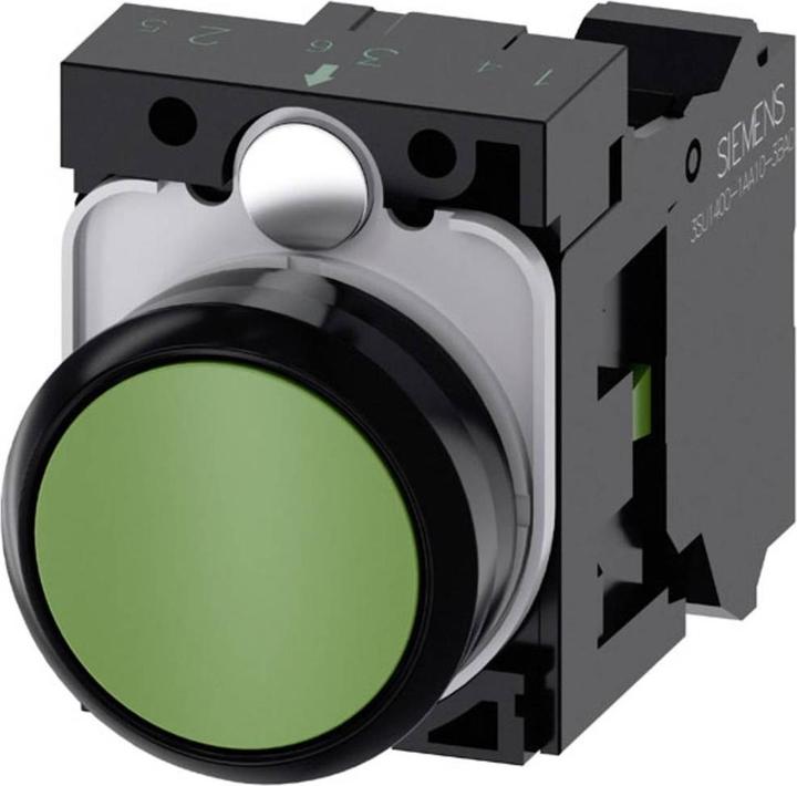 Actual product image Siemens Pushbutton Pushbutton 1S 3SU1100-0AB40-3B