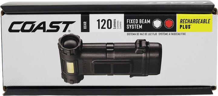Actual product image Coast HX4R Clip-On-Lampe + rotes Licht - 100 Lumen (120 lm)