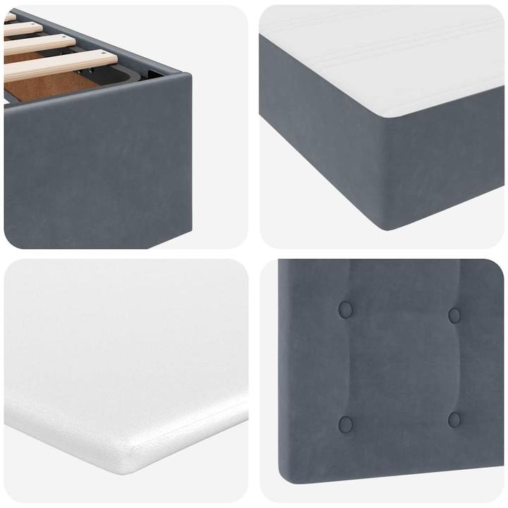 Image du produit vidaXL Modernes Bett (120 x 190 cm)