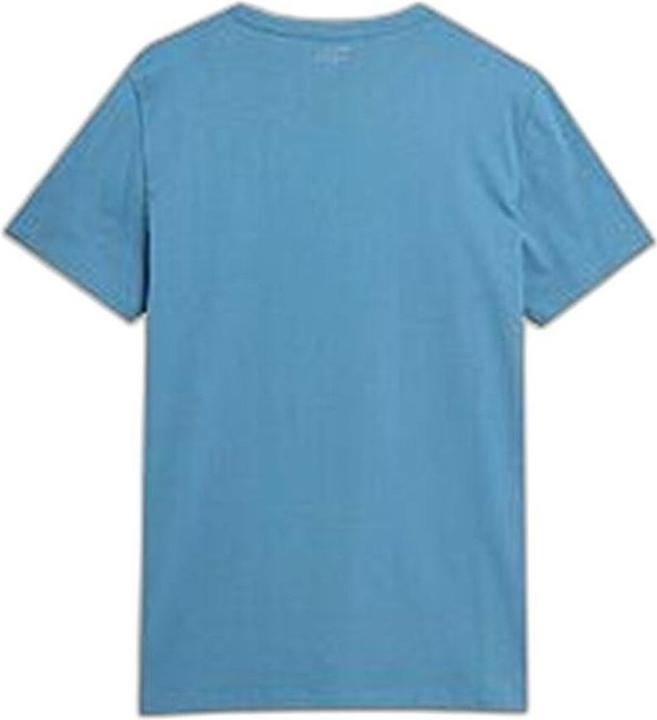Actual product image 4F Herren Kurzarm-T-Shirt Indigo (S)