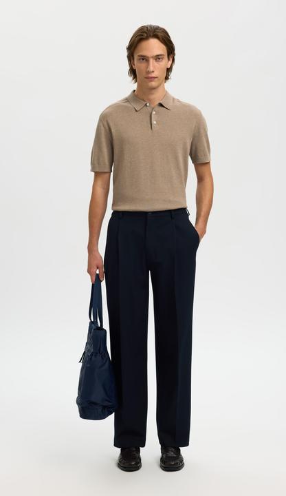 Image du produit Selected Slhberg Ss Knit Polo Noos (M)