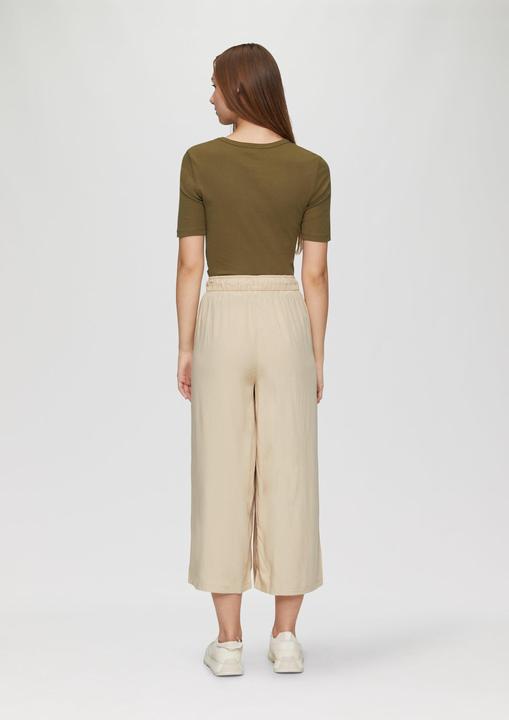 Produktbild S.Oliver T-Shirt T-Shirt aus Baumwoll-Mix mit paspeliertem Ausschnitt (XXL)