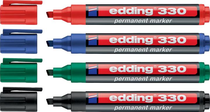 Actual product image Edding Permanent marker 330 (Green, 1 mm, 1 x)