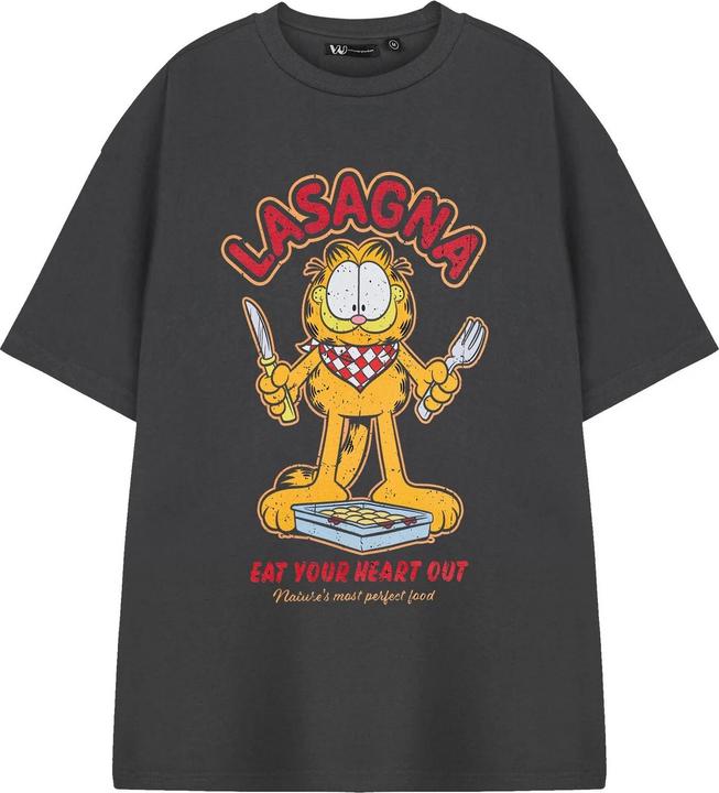 Produktbild Garfield Eat Your Heart Out TShirt kurzärmlig (L)
