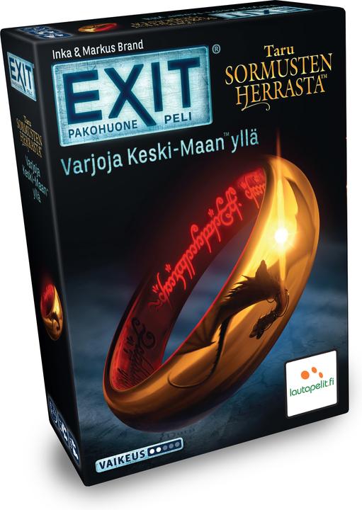 Produktbild Lautapelit EXIT Taru Sormusten herrasta - Varjoja Keski-Maan yllÃƒÂ¤ -pakohuonepeli (1 - 4 Spieler)