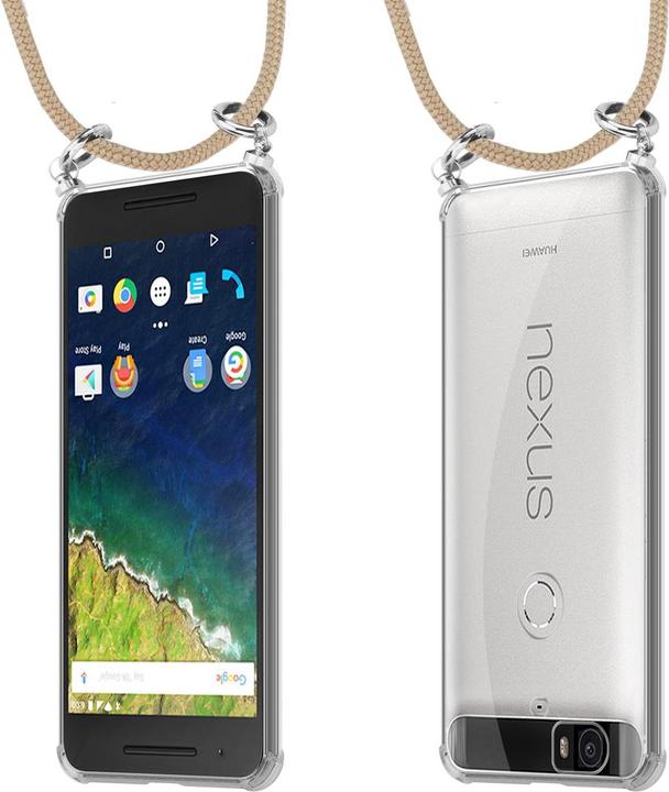 Produktbild Cadorabo TPU Handy Kette SILBER Cover