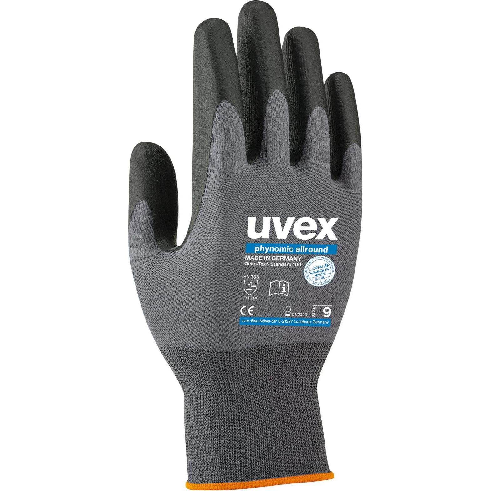 Uvex Safety, Schutzhandschuhe, Phynomic allround (6, XS)