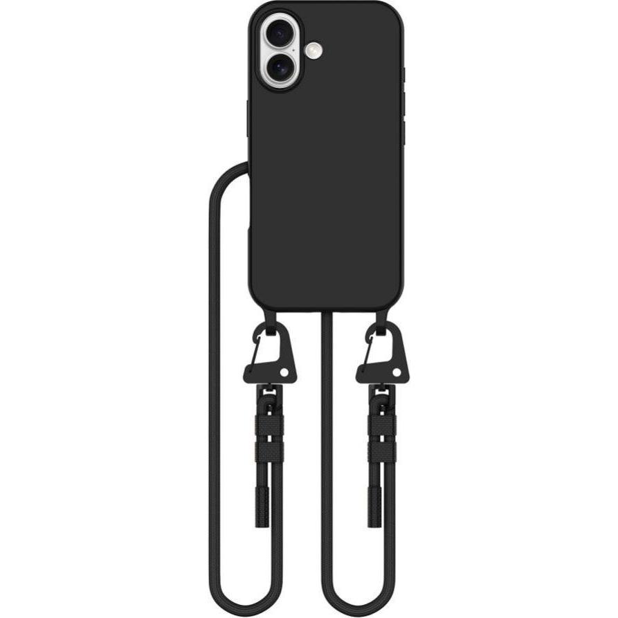 Tech-Protect MagNecklace MagSafe iPhone 16 Case - Black, Handykette, Schwarz