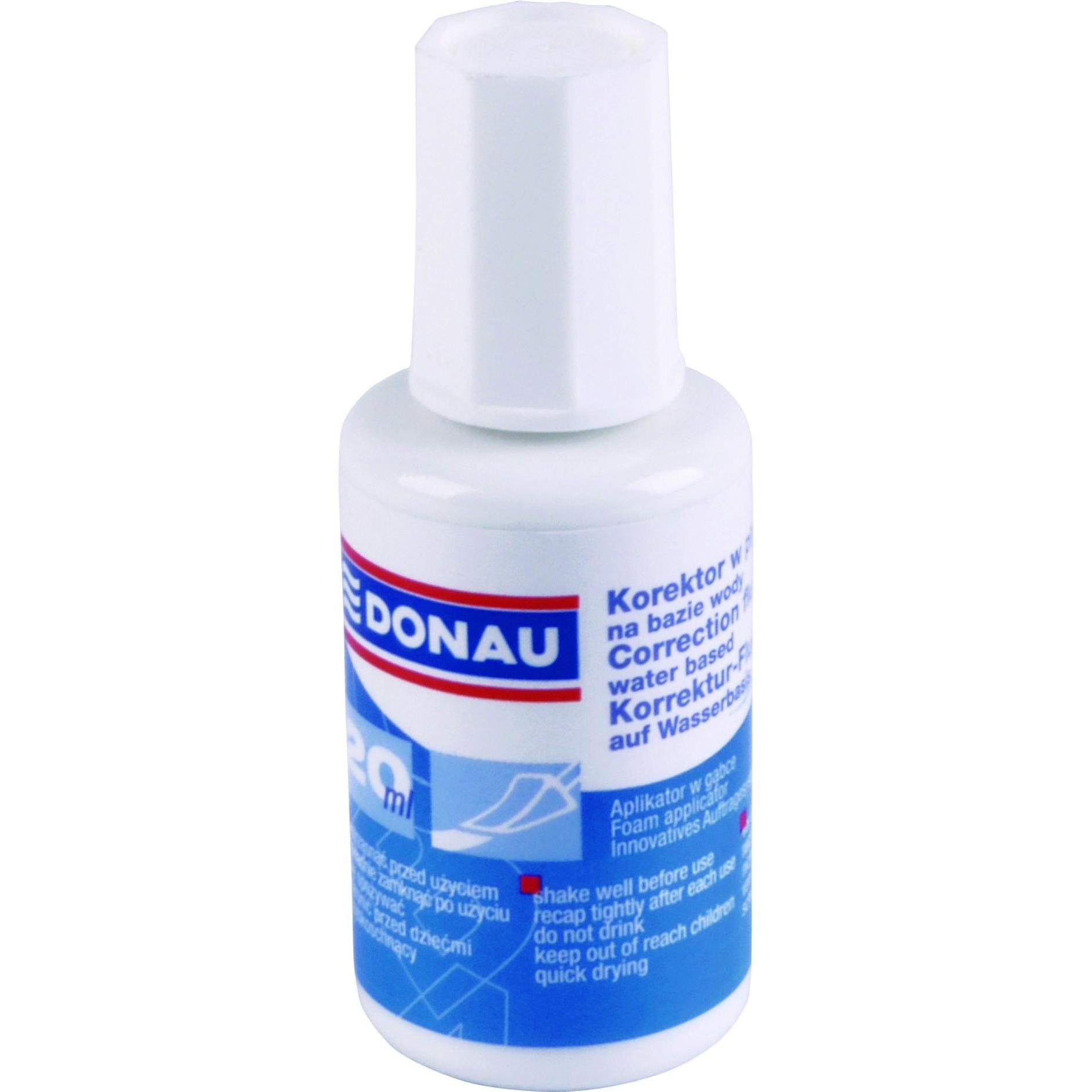 Donau, Concealer, Korrekturflüssigkeit, schwammapplikator, wasserbasiert, 20ml