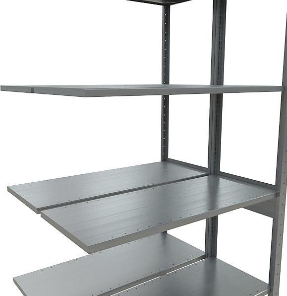 Actual product image eurokraft pro boltless shelving, double row