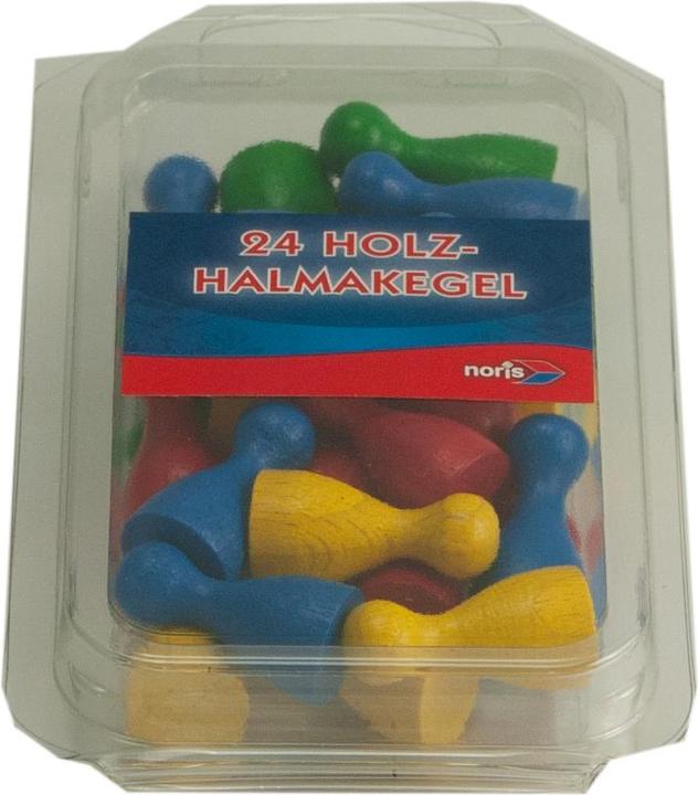 Produktbild Noris Bunte Halmakegel aus Holz