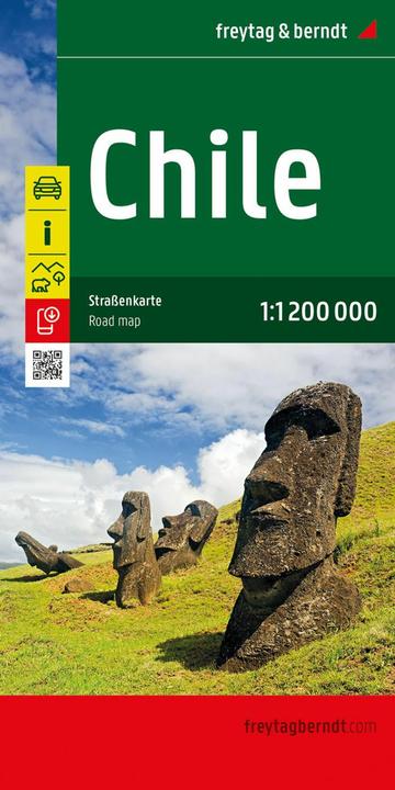 Produktbild Chile, Strassenkarte 1:1.200.000, freytag & berndt