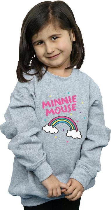Produktbild Disney Minnie Mouse Rainbow Dots Sweatshirt Mädchen (128)