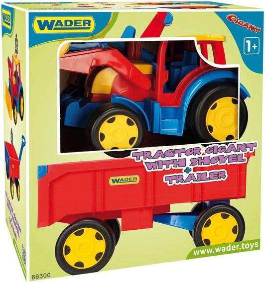 Produktbild Wader Traktor mit Anhänger