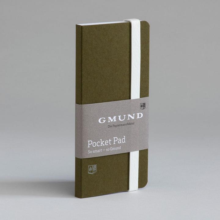 Actual product image Gmund Pocket Pad (6.7 x 13.8 cm, Plain, Hardcover)