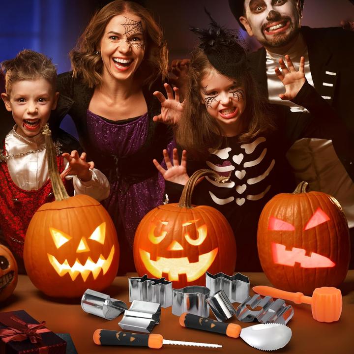 Produktbild Haushof Kürbis Schnitzset