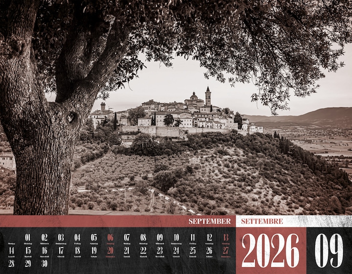 Produktbild La Dolce Vita - Italienische Lebensart Kalender 2026 (54 x 42 cm, Harter Einband, Italienisch, Deutsch)