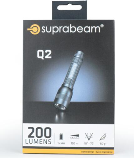 Image du produit Suprabeam Lampe de poche Q2 (8.50 cm, 200 lm)