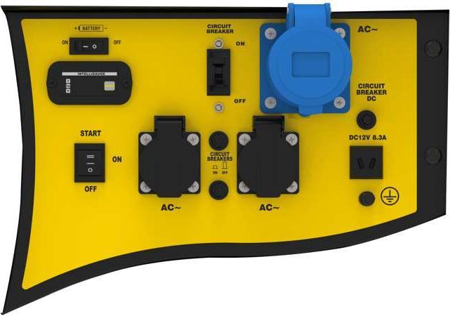 Actual product image Champion Power Equipment Power generator petrol 5500 watt+remote control, 25 l tank (5000 W, 25 l)