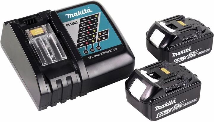 Actual product image Makita DTW 285 RG Battery impact wrench 18 V 280 Nm 1/2" Brushless + 2x battery 6.0 Ah + charger (Rechargeable battery operated)