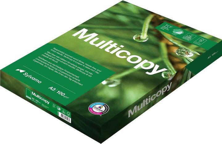 Multicopy Multifunctional paper, 80 g/m², A3, white, 500 sheets (A3, 500 Sheets, 80 g/m²)