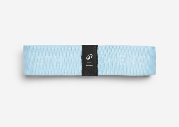 Actual product image Corength Fitness Medium-Resistance Fabric Band for Glutes - Blue (0.31 m, Medium)
