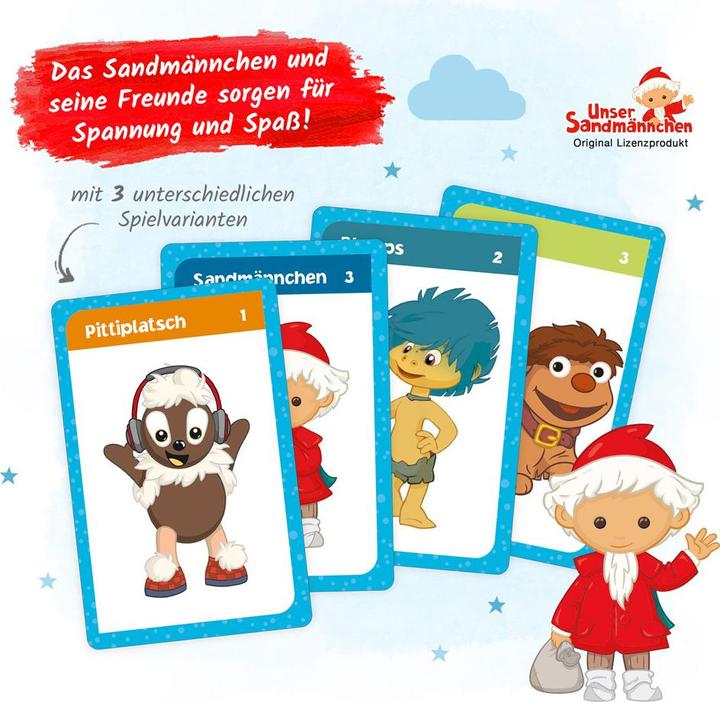 Produktbild Magni Quartettspiel Unser Sandmännchen
