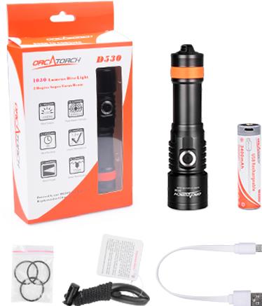 Produktbild Orcatorch Handlampe D530