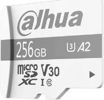 Actual product image Dahua Technology P100, 64 GB, MicroSD, Class 10, UHS-I, 100 MB/s, 80 MB/s (256 GB, microSD)