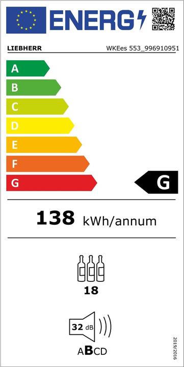 Energie-Label Liebherr WKEes553-26 GrandCru