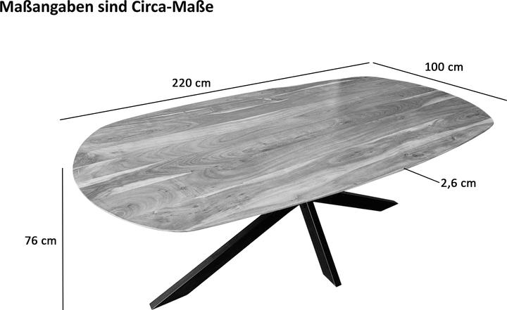 Produktbild SAM Rama (220 x 100 x 76 cm)