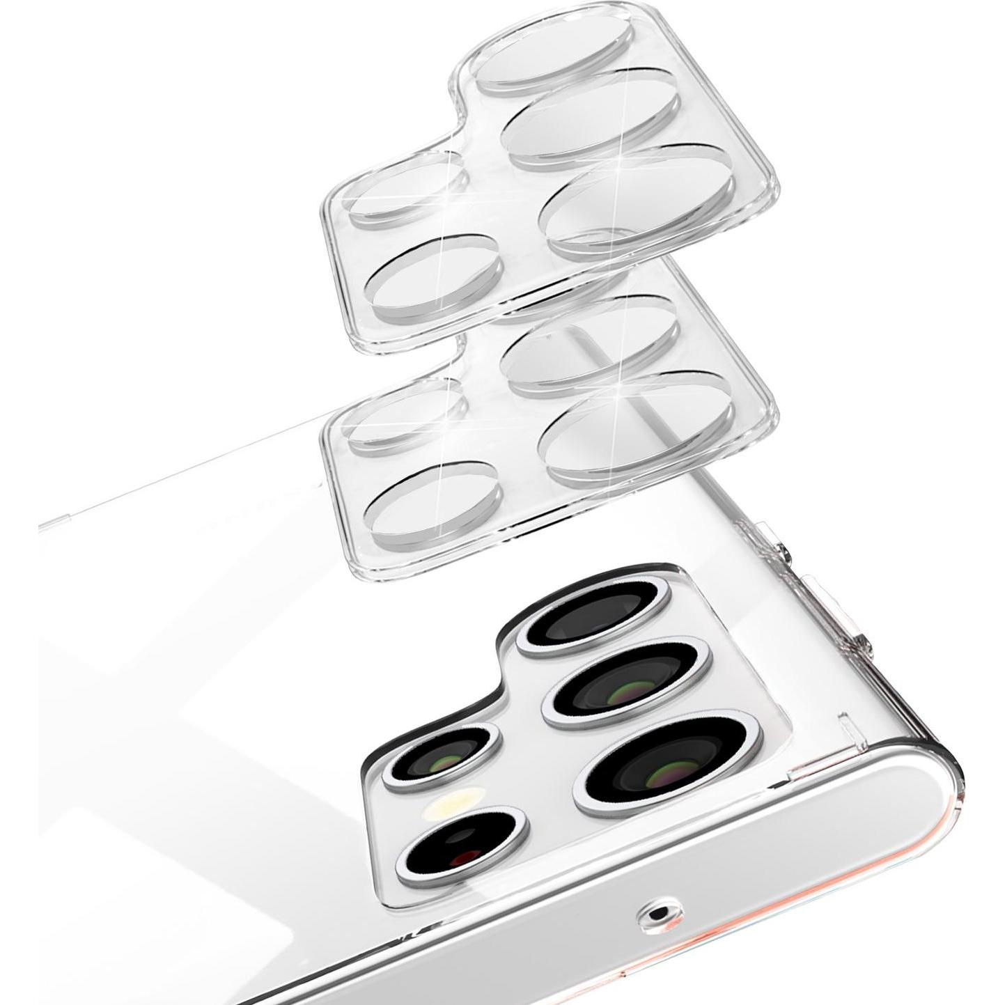 Thumbnail - Nalia 2x Kamera Schutzglas (2 Stück, Samsung Galaxy S21), Smartphone Schutzfolie, Transparent