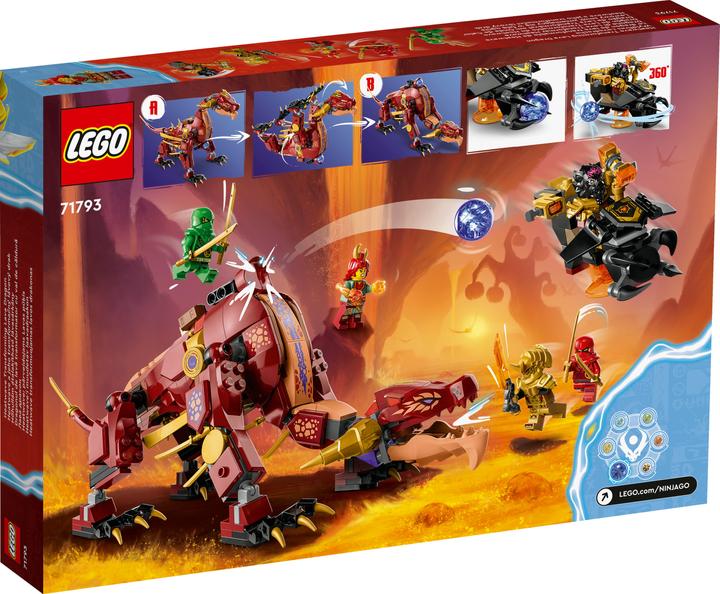 Produktbild LEGO Wyldfyres Lavadrache (71793, LEGO Ninjago)