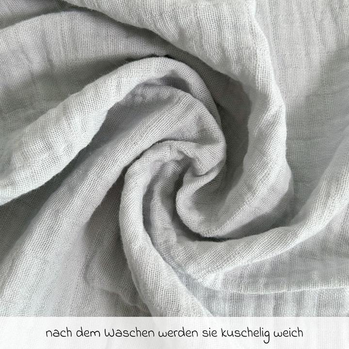 Actual product image Makian Muslin nappies & muslin cloths Muslin nappy / muslin cloth 4-pack 70 x 70 cm - stars (70 cm, 70 cm)