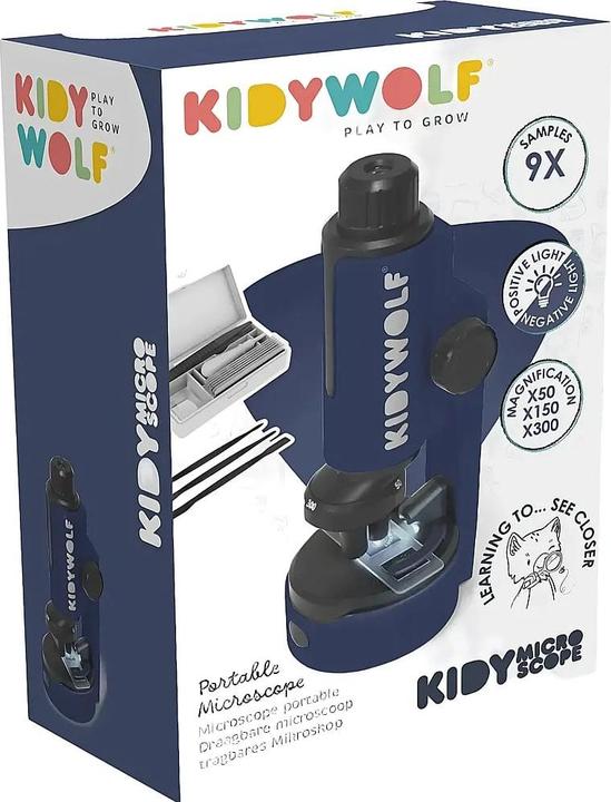 Immagine prodotto Kidywolf Blu microscopio