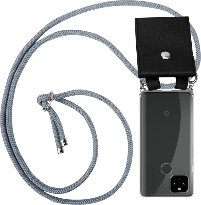 Produktbild Cadorabo TPU Handy Kette SILBER Cover
