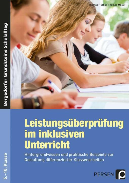 Produktbild Leistungsüberprüfung im inklusiven Unterricht (Deutsch, Thomas Höchst, Thomas Masyk, 2016)