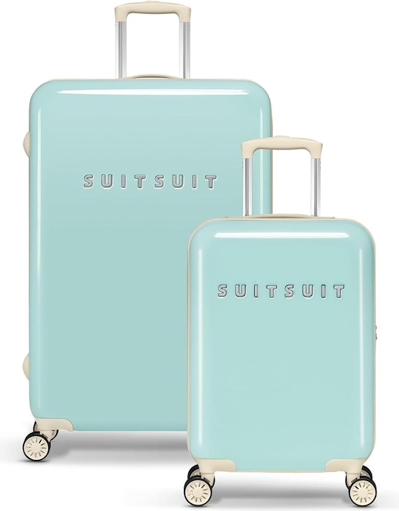 Actual product image Suitsuit - Fabulous Fifties - Luminous Mint - Duo Set (94 l, Hand luggage (up to 50 litres), L (90 - 115l))